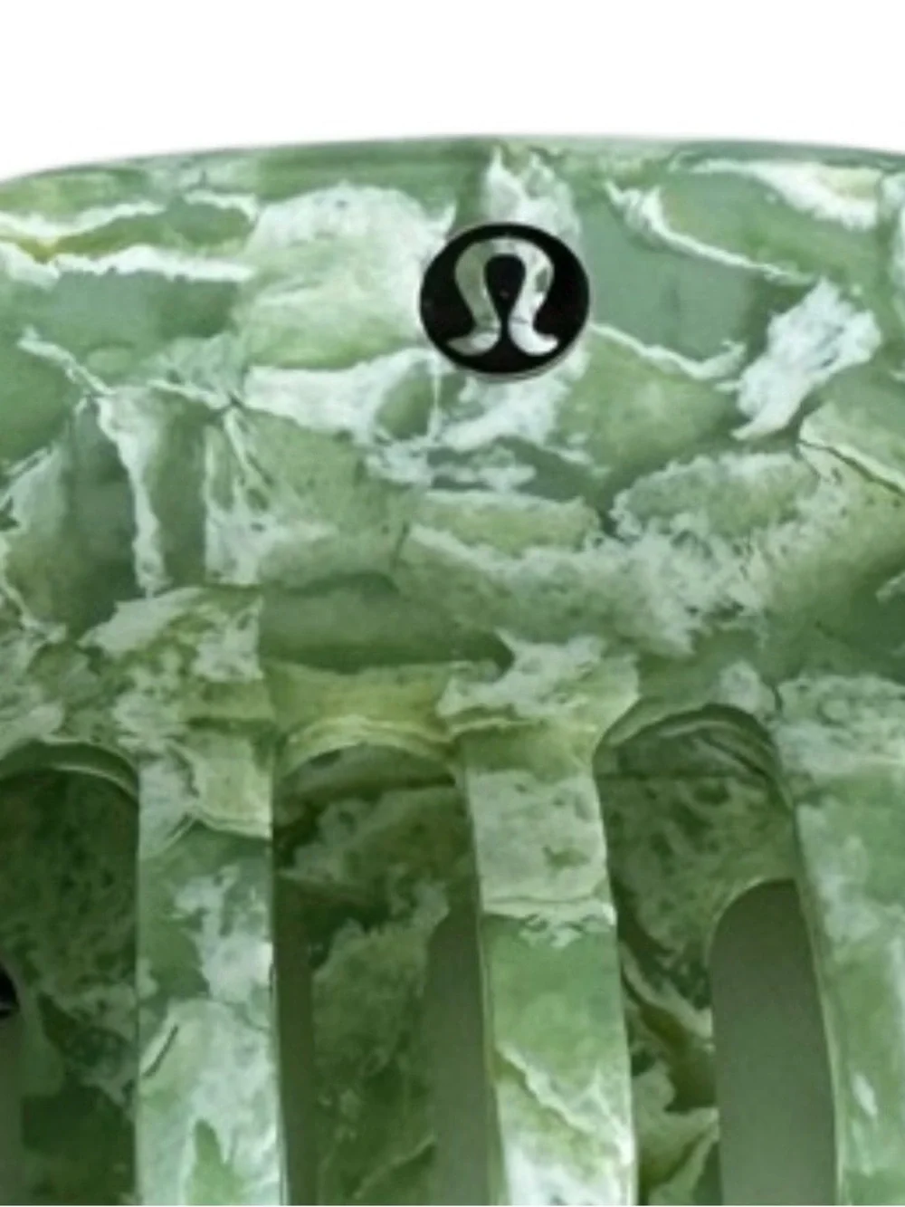 Lululemon Jumbo Claw Clip Willow Leaf/Matcha Magic - Picture 13 of 16